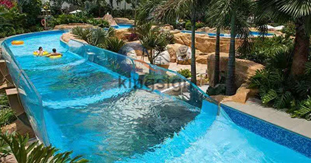 గాలిలో యాక్రిలిక్ స్లయిడ్.