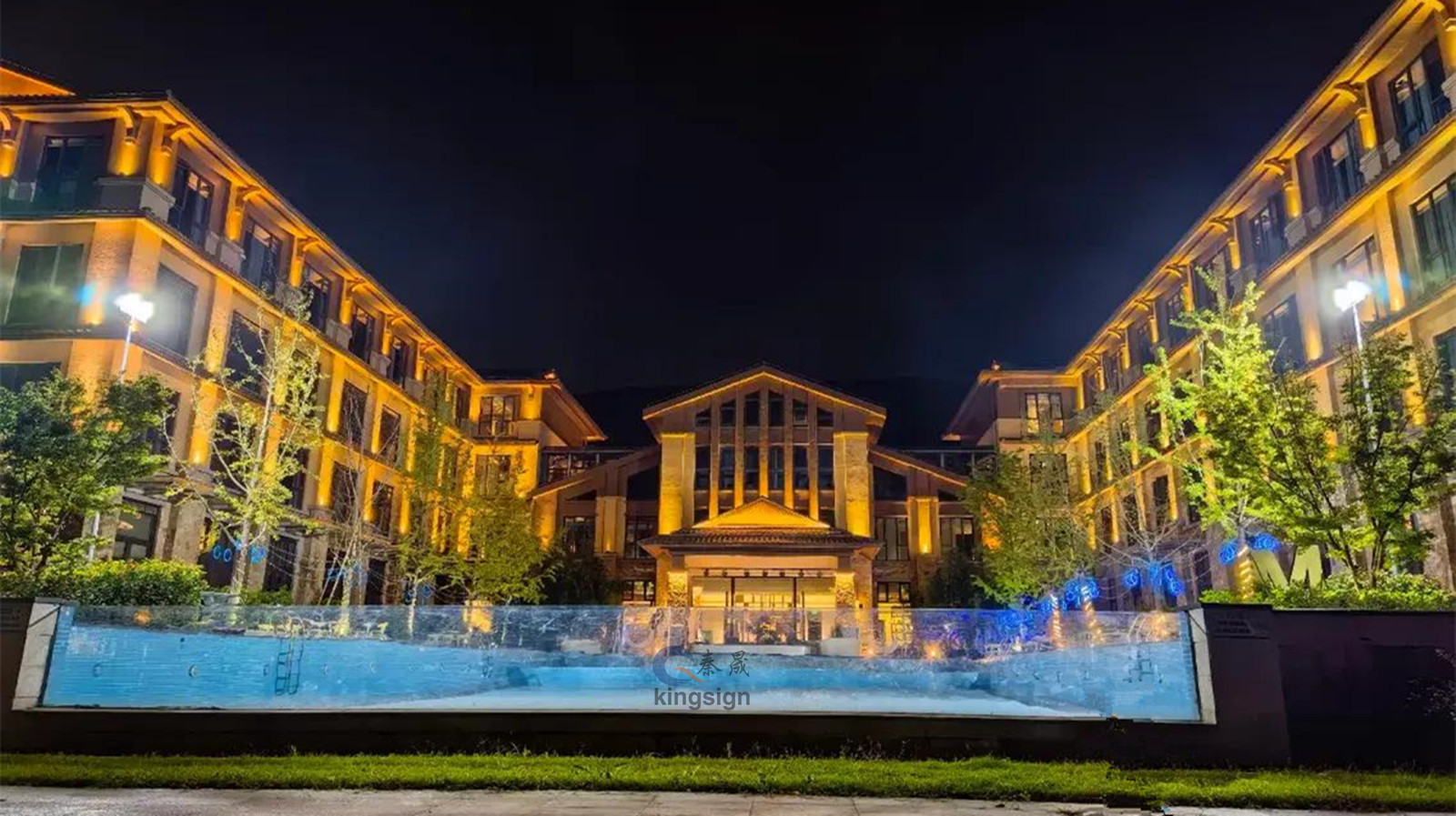 లగ్జరీ స్విమ్మింగ్ పూల్ విండో కోసం యాక్రిలిక్ ప్యానెల్